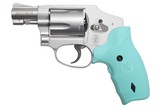 Smith & Wesson 642 CT Lasergrips .38 Spl 1.875" SS Robins Egg Blue 12555 - 2 of 2