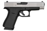 Glock 48 G48 4.17" 9mm Luger 10 Rds Black / Silver UA485SL201 - 1 of 2