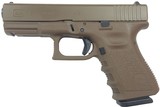 Glock G19 Gen 3 9mm Luger 4.02" FDE 15 Rds GLPI19502FDE - 1 of 1