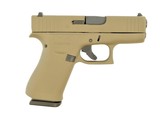 Glock G43X 9mm Luger 3.39" Flat Dark Earth 6 Rds PI4350201FDE - 1 of 1