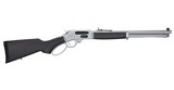 Henry Side Gate All-Weather Lever Action .45-70 Govt 18.43" Chrome H010GAW - 1 of 1