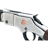 Henry American Beauty .22 S/L/LR 20" Nickel Rose Engraved H004AB - 3 of 3