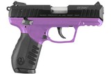 Ruger SR22 Purple / Black .22 LR 3.5