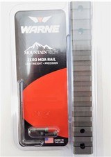 Warne Mountain Tech 1-Piece Zero MOA Rail for Wby Vanguard Short Action Burnt Bronze - 1 of 1