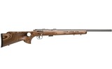 SAVAGE ARMS 93R17 BTVSS Thumbhole SS .17 HMR 96200 - 2 of 2