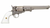 Traditions Firearms 1851 Navy Nickel Engraved .44 Cal 7.38