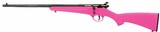 Savage Rascal Youth Single Shot Bolt .22 LR Left Hand Pink 16.125