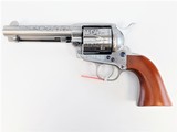 Taylor's & Co. 1873 Cattleman Photo Engraved .357 Mag 4.75