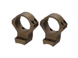 Talley 1-Piece Rings 30mm Low Burnt Bronze Cerakote for Remington 700 - 1 of 1