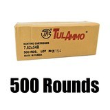 500 Rounds Tula / TulAmmo 148 Grain FMJ 7.62x54r BANNED Russian Ammunition - 1 of 2