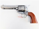Taylor's & Co. 1873 Cattleman Photo Engraved .357 Mag 4.75