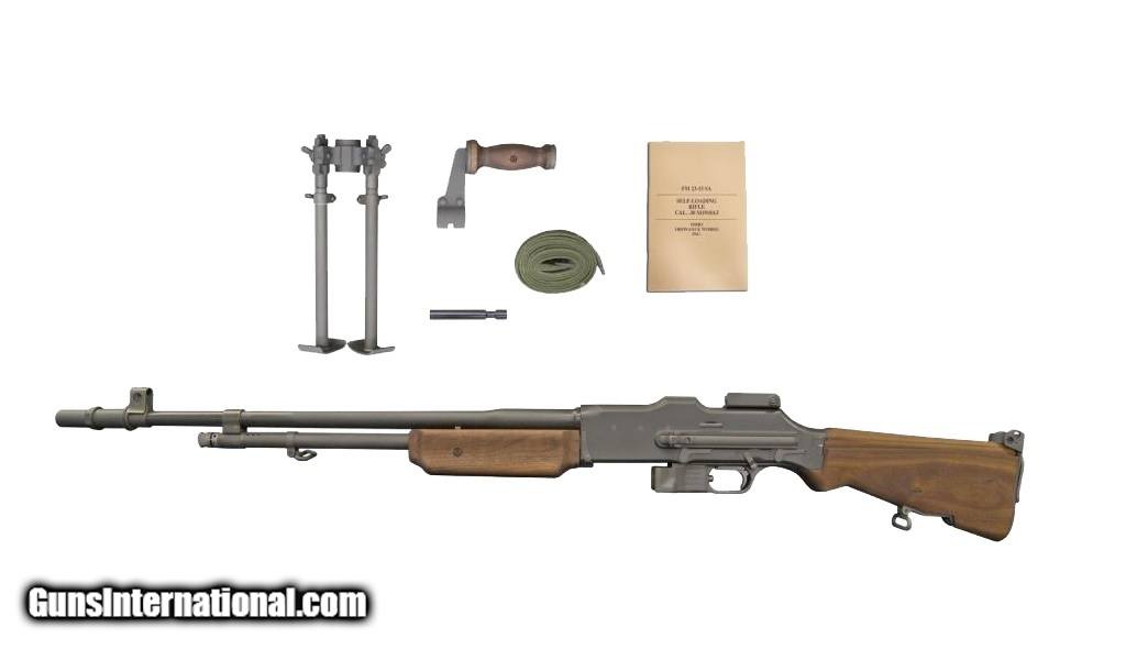 Ohio Ordnance Works BAR 1918A3-SLR .30-06 Spring 24" Walnut OOW1918A3-02