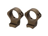 Browning X-Bolt Burnt Bronze 34mm High Scope Ring & Bases