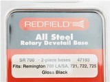 Redfield SR700 2-Piece Scope Base Tungsten Cerakote 47193TU - 1 of 3