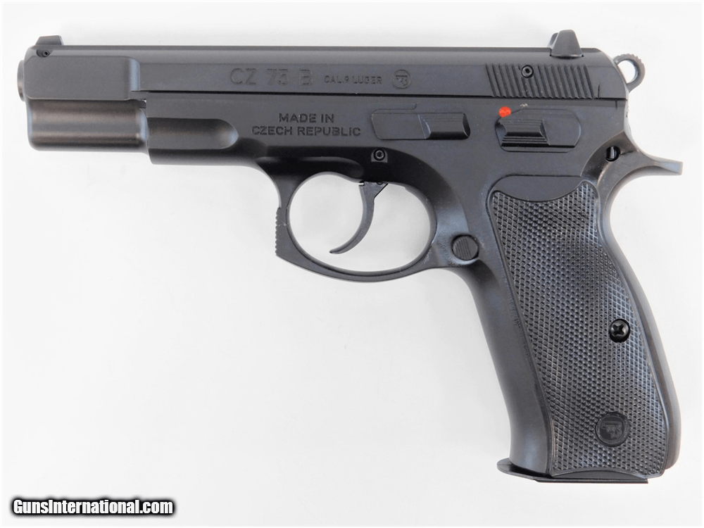 CZ-USA CZ 75 B 9mm Luger 4.6" 16 Rounds Black 91102