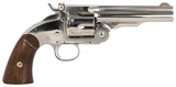 Taylor's & Co. Schofield .45 LC Nickel / Walnut 5