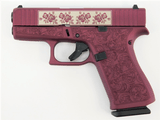 Glock G43X Black Cherry Custom Engraved 9mm 3.41