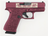 Glock G43X Black Cherry Custom Engraved 9mm 3.41