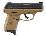 Ruger EC9s FDE / Black 9mm Luger 3.12