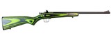 Keystone Crickett Single Shot .22 LR Black / Green Laminate KSA2231 - 1 of 1