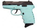 SCCY Firemans CPX-2 CBSB Black Nitride / Robin Egg Blue 9mm 10 Rds CPX2CBSB - 2 of 2
