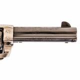 Cimarron Frontier Old Silver Laser Engraved PW .45 LC 4.75