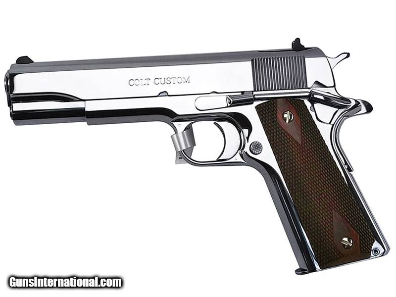 Colt 1991a Government 45 Acp 5 Bright Stainless O1070bsts 2357