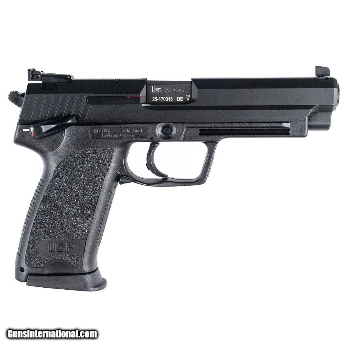 Heckler And Koch Usp45 Expert V1 45 Acp 519 12 Rds Black 81000364