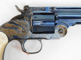 Taylor's & Co. Schofield .45 Colt CCH Charcoal Blue / Pearl 6 Rds 550641 - 3 of 4