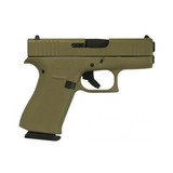Glock G43X Flat Dark Earth 9mm Luger 3.41