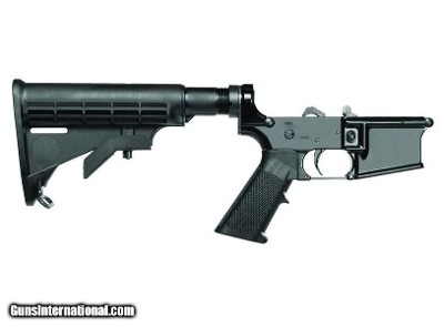 Del-Ton AR-15 Complete Lower Received Collapsible Stock LR102-T
