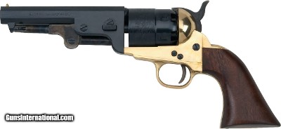 E.M.F. Pietta 1851 Navy Brass Sheriff .44 Cal 4.875