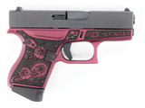 Glock G43 Gen 4 Black Cherry Paisley 9mm Luger 3.39