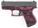 Glock G43 Gen 4 Black Cherry Paisley 9mm Luger 3.39