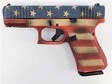 Glock G19 Gen 5 Don't Tread on Me 9mm Luger RWB Flag 4.02
