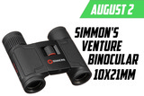 Simmons Venture Folding Binocular 10x21mm Black - 8971021R