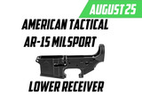 ATI MILSPORT Stripped AR AR-15 Lower Receiver Aluminum ATIGLOWMS - 1 of 3