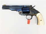 Taylor's & Co. Schofield .45 Colt CCH Charcoal Blue / Pearl 6 Rds 550668 - 2 of 2