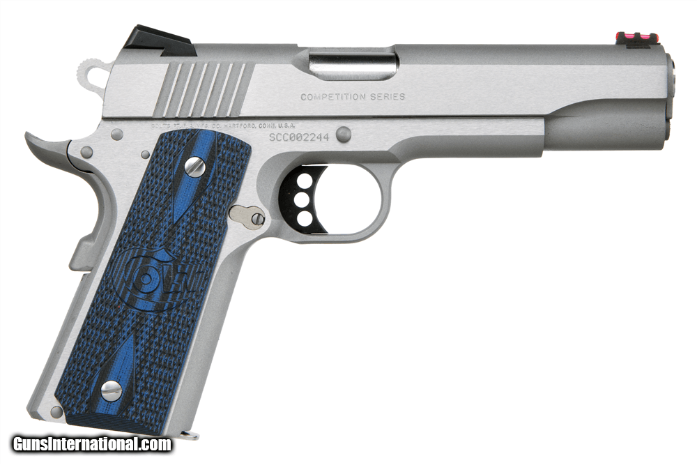 Colt 1911 Stainless Competition Pistol .45 ACP 5