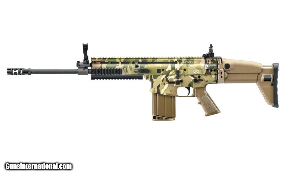 FNH-USA FN SCAR 17S NRCH Multicam 7.62 NATO 16.25