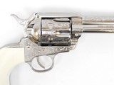 Taylor's & Co. 1873 Outlaw Legacy Nickel Engraved .45 Colt 7.5