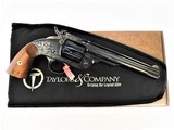Taylor's & Co. Top-Break Schofield Deluxe Hand Engraved .45 LC 7