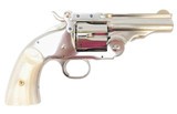 Taylor's & Co. Schofield .45 Colt Nickel - Pearl Grips 3.5