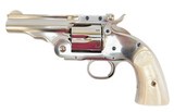 Taylor's & Co. Schofield .45 Colt Nickel - Pearl Grips 3.5