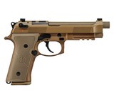Beretta M9A4 Full Size FDE 9mm Luger 5.1