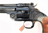 Taylor's & Co. Top-Break Schofield Deluxe Hand Engraved .45 LC 7