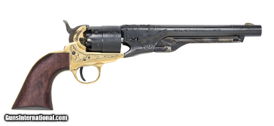 Traditions 1860 Army Engraved Black Powder Revolver .44 Cal 8