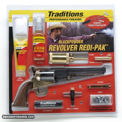 Traditions 1851 Navy Black Powder Redi-Pak .44 Caliber 7.375