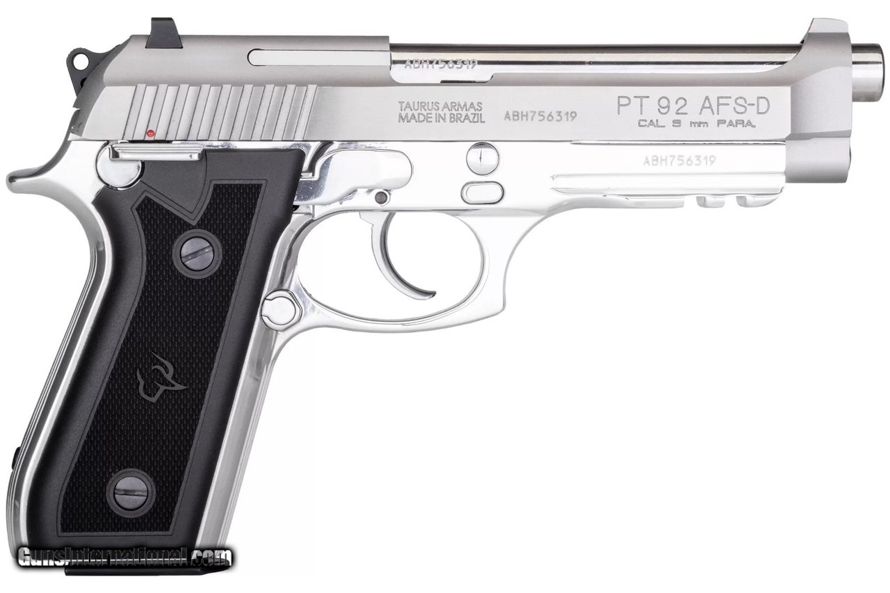 Taurus PT-92 Stainless 9mm Luger 5