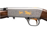 Browning SA-22 Grade IV Gray Gold Engraved .22 LR 19.375